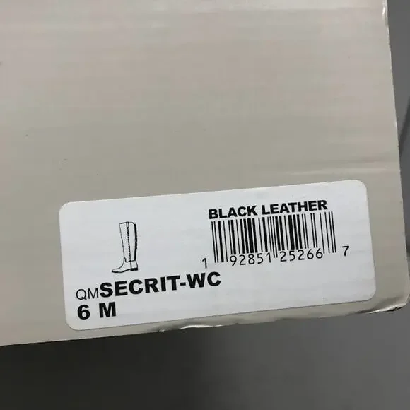 Marc Fisher Womens Secrit Wide Calf Tall Riding Boot 6M - Picture 9 of 9